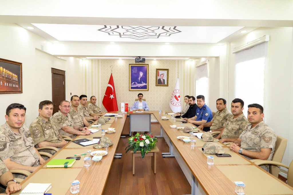 İLÇE SEÇİM GÜVENLİĞİ TOPLANTISI YAPILDI
